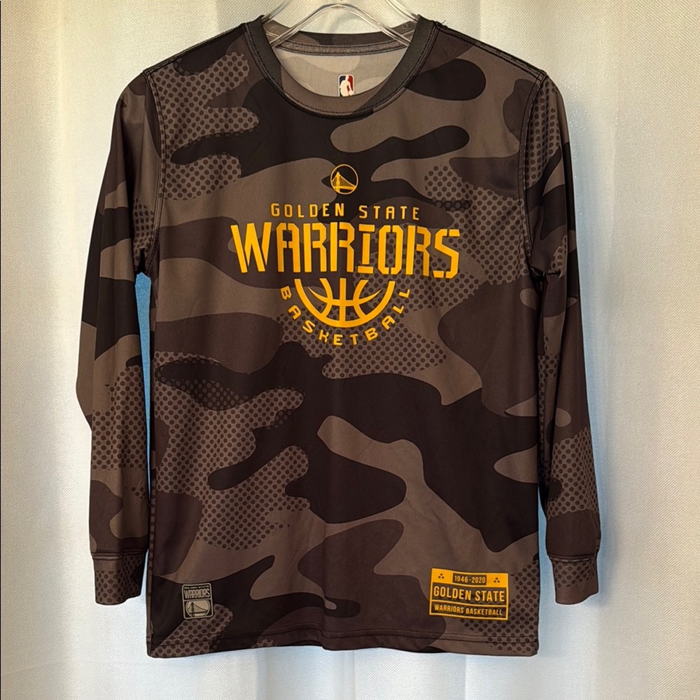 NBA Kids Fan Apparel Golden State Warriors Camo Shirt